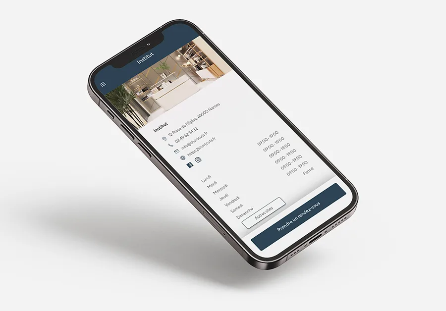 Logiciel de caisse pour coiffeur et de réservation en ligne Shortcuts